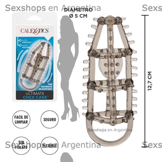 Funda para pene con sujetador de testiculos 